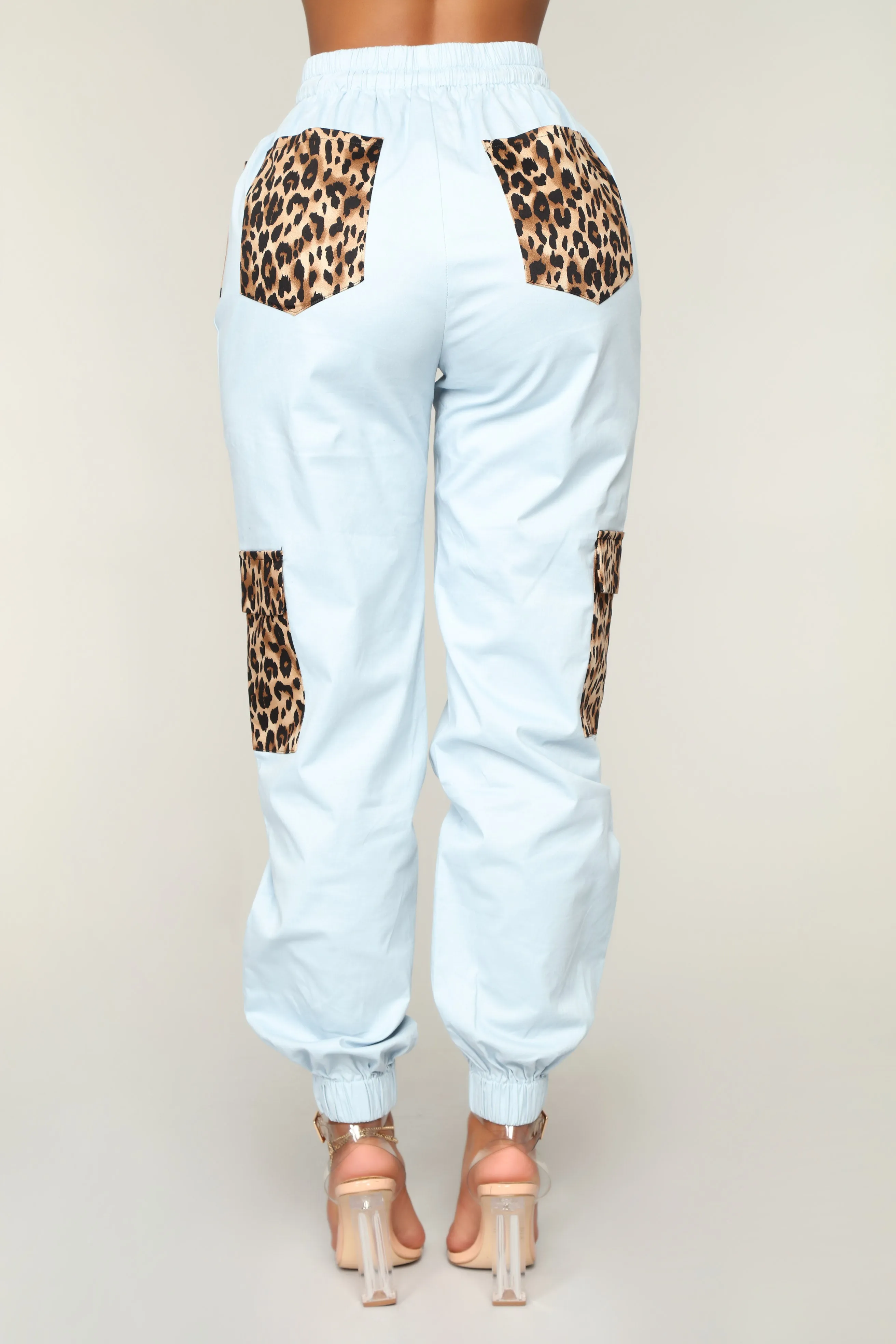 Animal Style Joggers - Blue