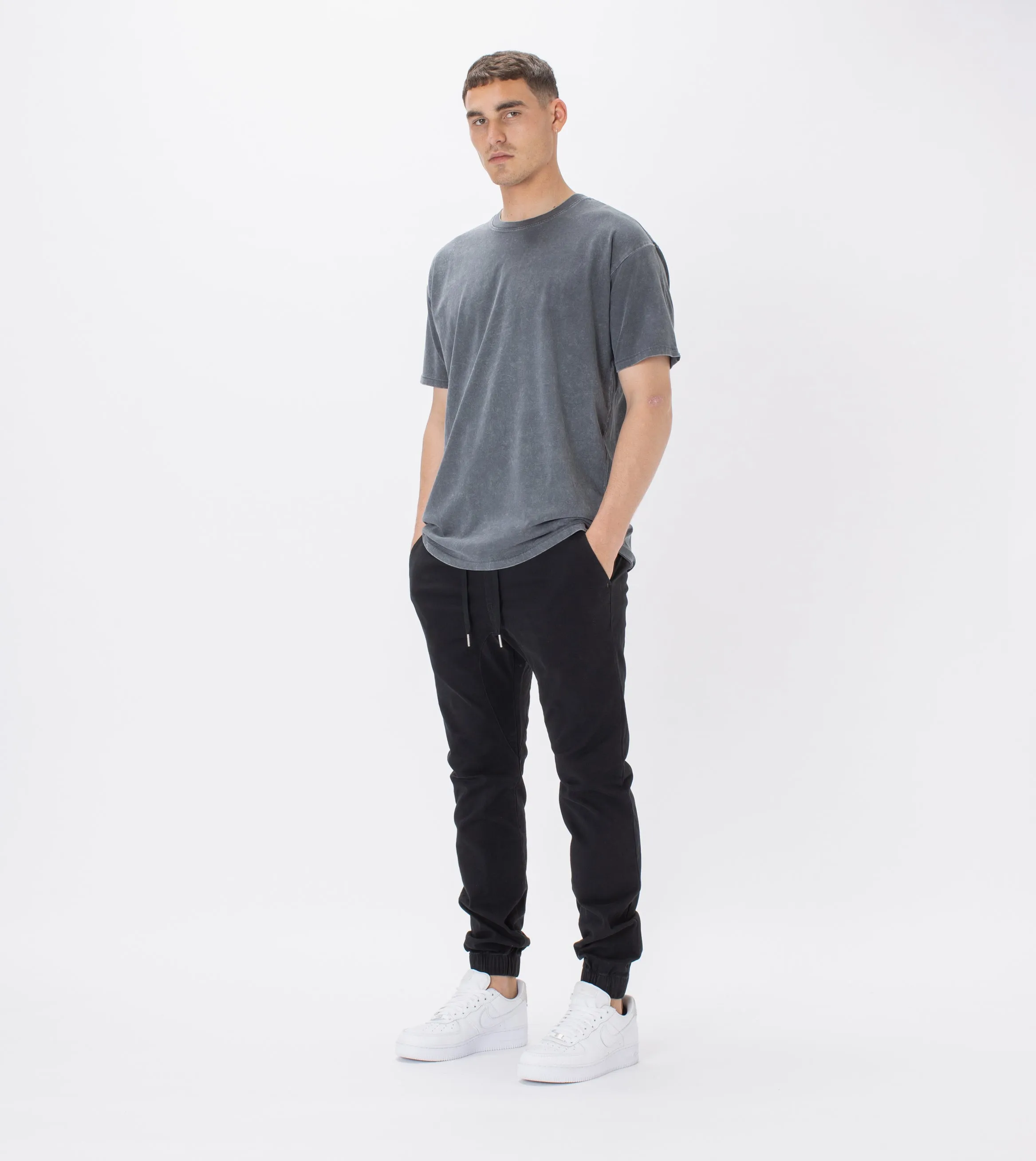 Box Tee Grey Salt
