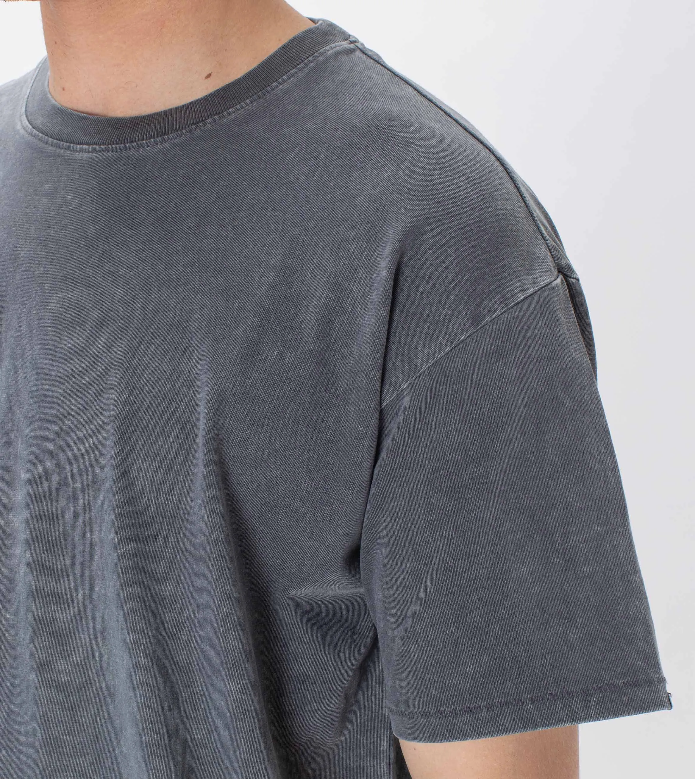 Box Tee Grey Salt