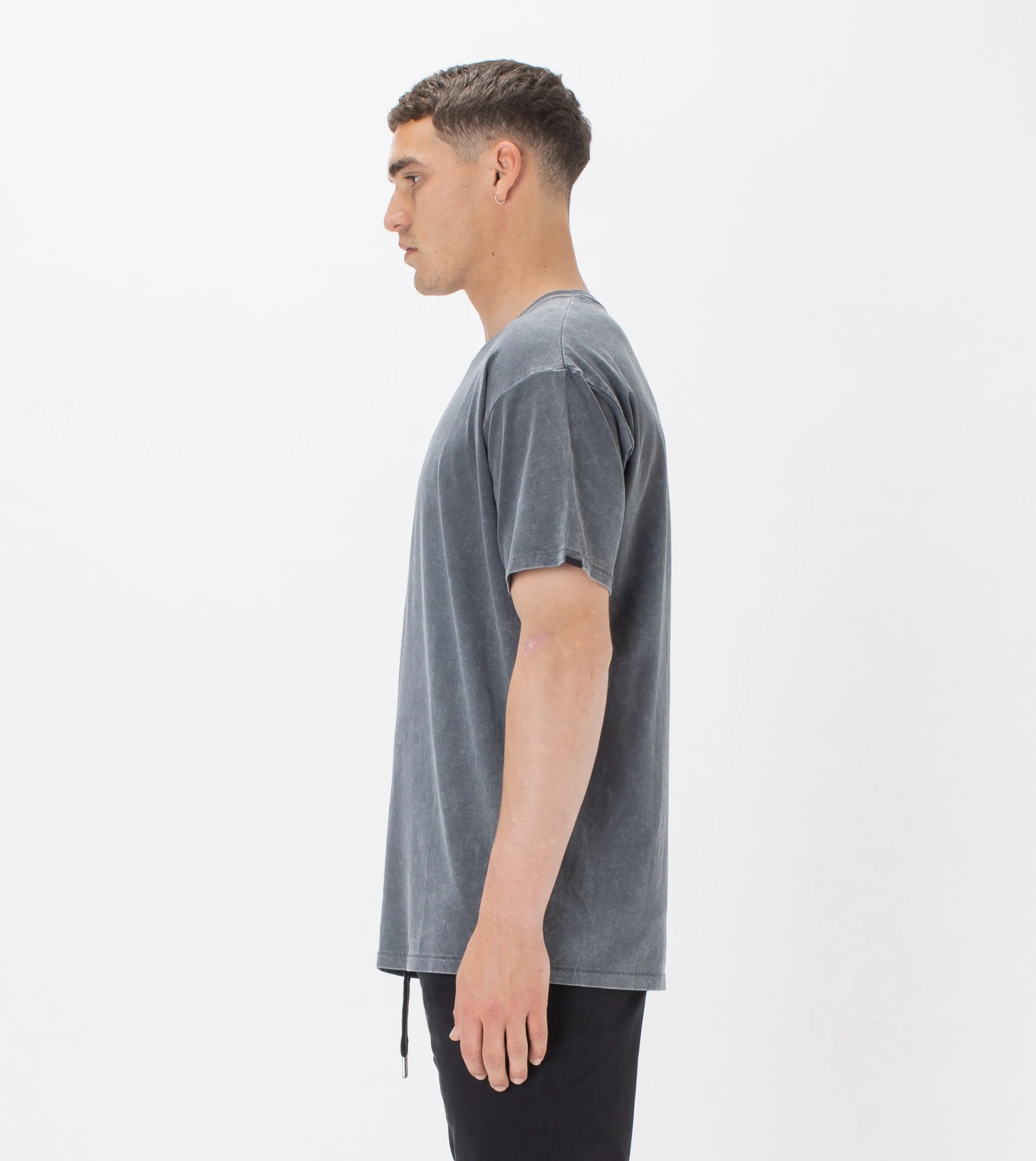 Box Tee Grey Salt