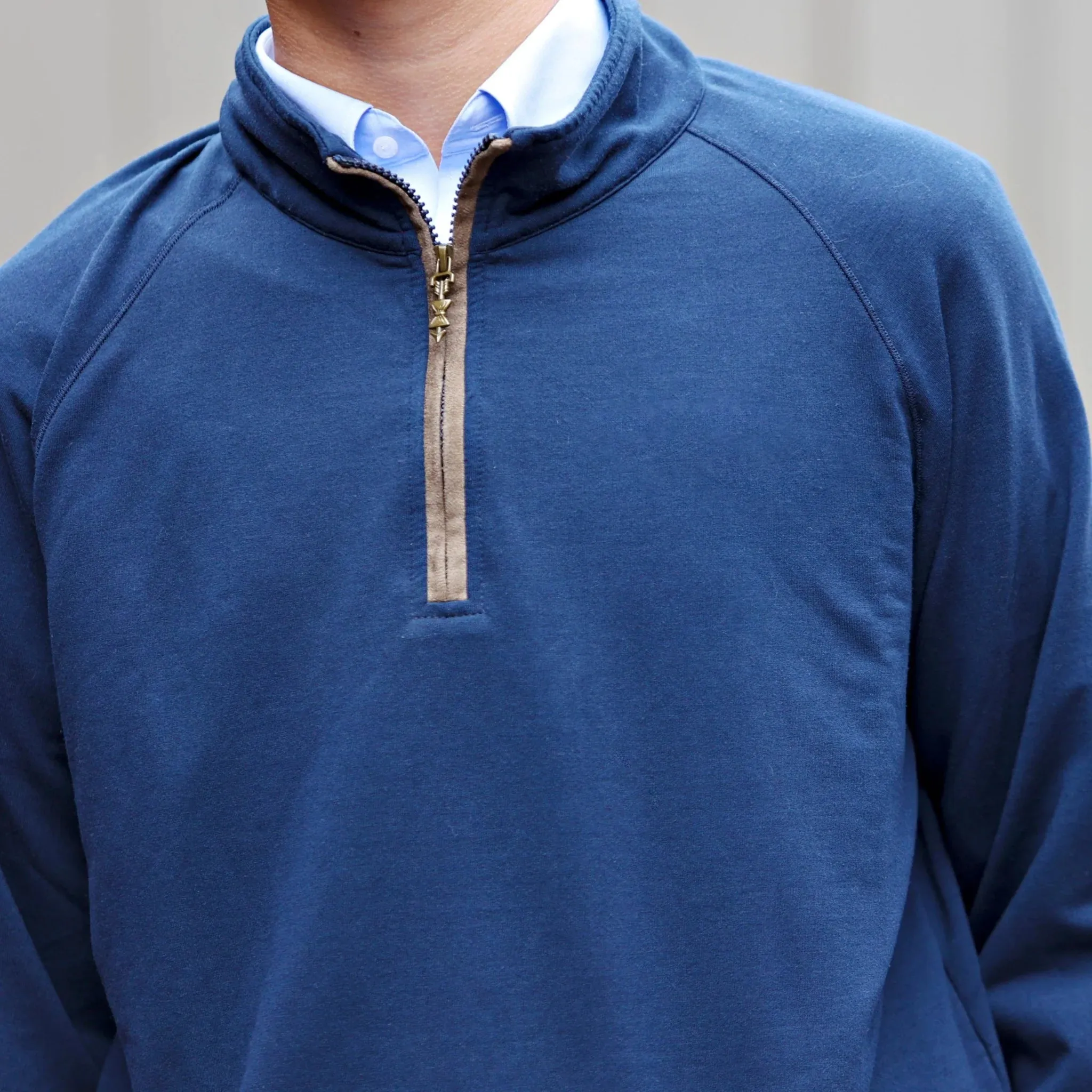 Bulls Bay Blue- Habersham Half Zip