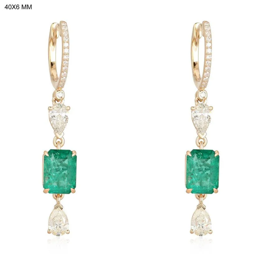 Diamond Sophisticated Drop Earrings