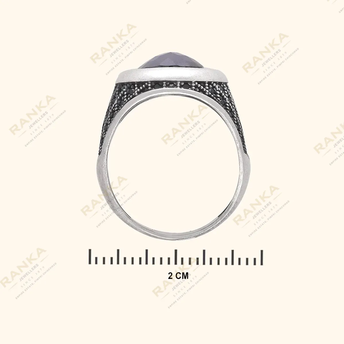 Sleek Silver Men's Ring