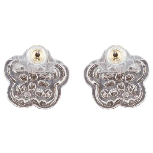 Sophisticated Classic Gorgeous Two-Tone Crystal Rhinestone Earrings E992 GDSV