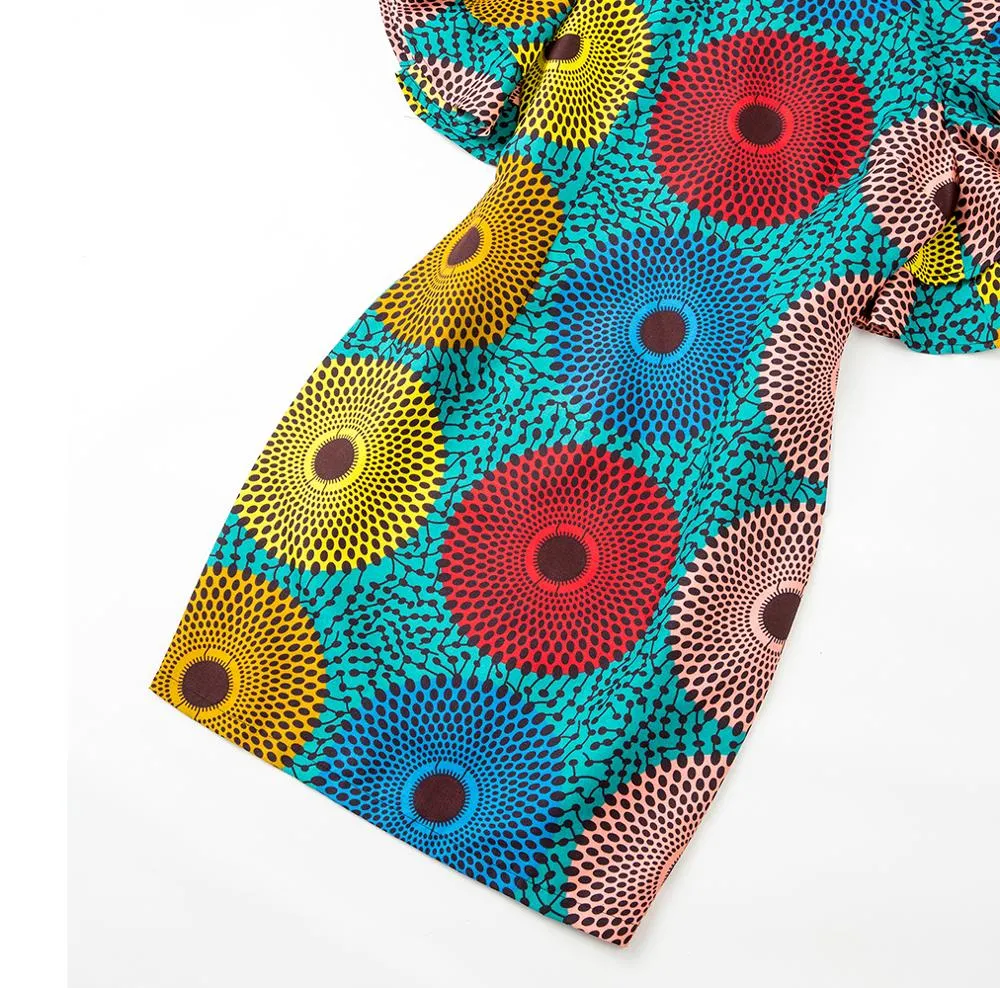 Thrills Ankara Print Slim Fitting Dress | CATICA Couture